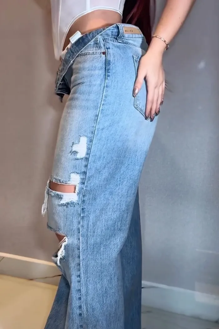 Boyfriend Broken Jeans - Image 2